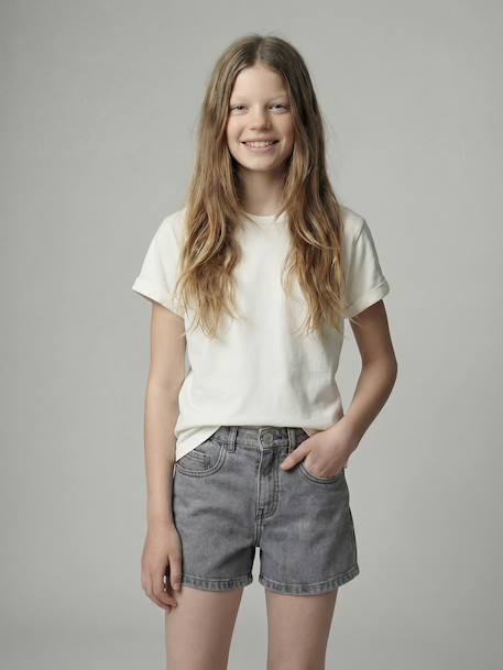 Lot de 3 T-shirts manches courtes fille Jonen marron - vertbaudet enfant 