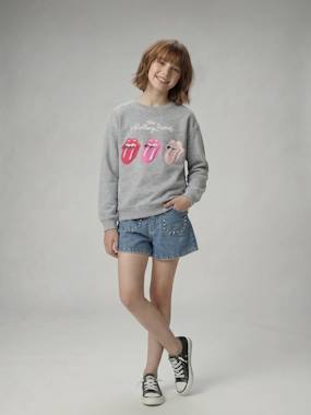 Girls-Denim shorts