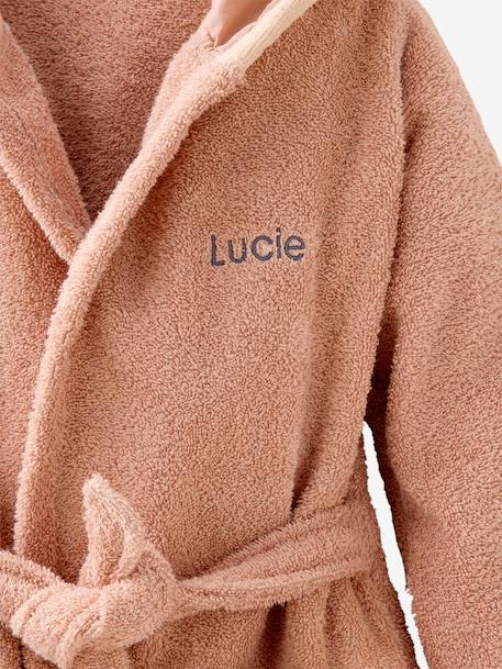 Customisable deer dressing gown for children terracotta - vertbaudet enfant 