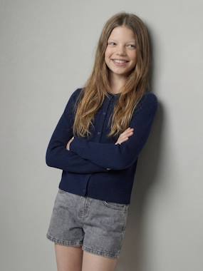 Girls-Cardigans, Jumpers & Sweatshirts-Cardigans-Girl's cardigan 