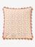 Parure housse de couette et taie d'oreiller rose imprimé - vertbaudet enfant 