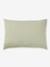 Plain duvet cover set and pillowcase old rose+sage green - vertbaudet enfant 