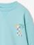 Round-neck long-sleeved sweatshirt for boys aqua green+mango+pale yellow - vertbaudet enfant 