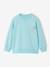 Sweat col rond manches longues jaune pâle+mangue+vert d'eau - vertbaudet enfant 