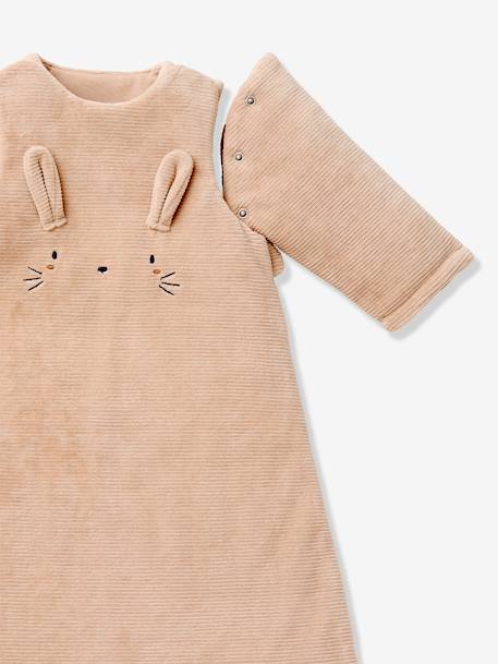 Baby sleeping bag in corduroy beige - vertbaudet enfant 