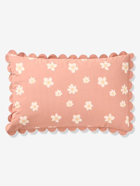 Duvet cover and pillowcase set printed pink - vertbaudet enfant 