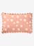 Parure housse de couette et taie d'oreiller rose imprimé - vertbaudet enfant 