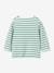 Striped long-sleeved baby t-shirt green - vertbaudet enfant 