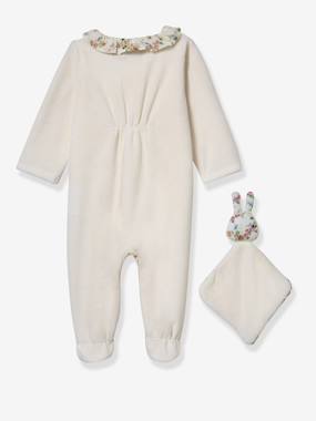 Bébé-Ensemble pyjama naissance avec doudou
