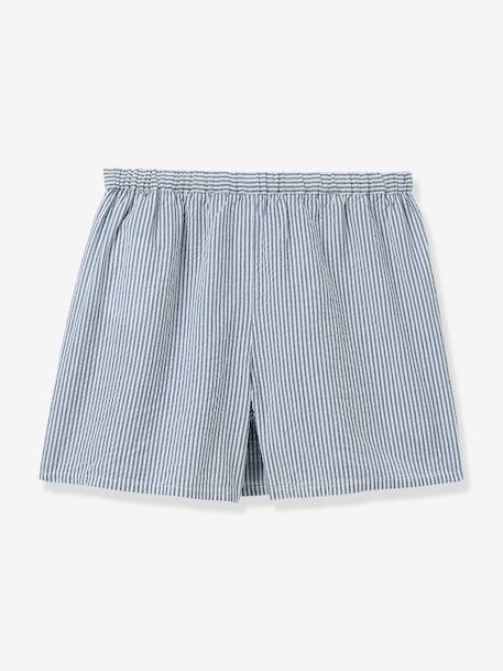 Girls' skort striped blue - vertbaudet enfant 
