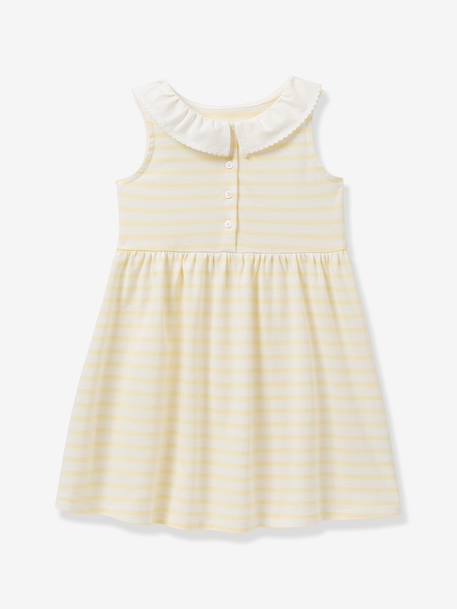 Robe courte fille jaune - vertbaudet enfant 