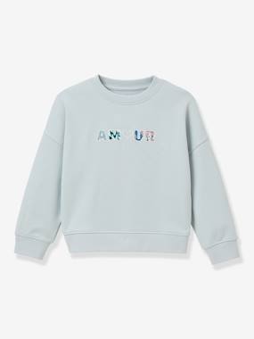 Girls-Cardigans, Jumpers & Sweatshirts-Girl's 'Amour' sweatshirt