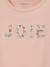 Girl's t-shirt with a 'joie' design. light green - vertbaudet enfant 