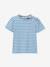 Striped T-shirt for girls light blue - vertbaudet enfant 