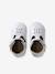 Leather baby slippers gold+white - vertbaudet enfant 