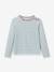 Striped long-sleeved T-shirt light pink - vertbaudet enfant 