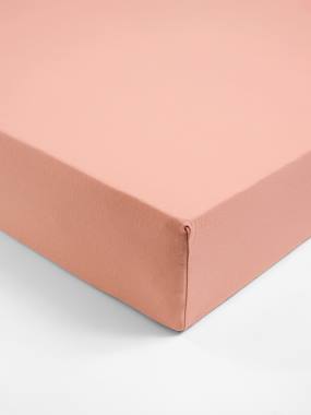 Linge de lit & Déco-Linge de lit enfant-Drap-housse-Drap-housse enfant en jersey extensible uni couleur