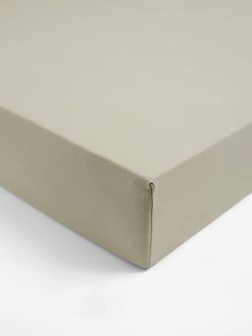 -Children's Plain Colour Stretch Jersey Knit Fitted Sheet