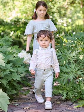 Baby-Trousers with Removable Braces for Babies 