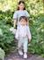 Trousers with Removable Braces for Babies sage green - vertbaudet enfant 