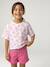 Twill frill short for girls peony pink - vertbaudet enfant 
