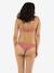 Maternity and nursing bra mocha+old rose - vertbaudet enfant 