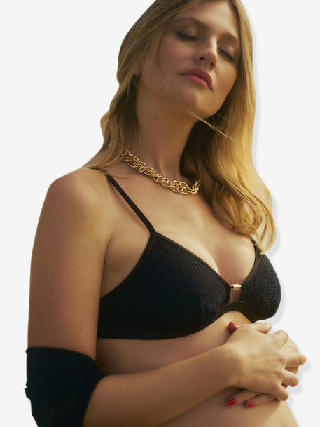 Maternity two-piece swimsuit black - vertbaudet enfant 