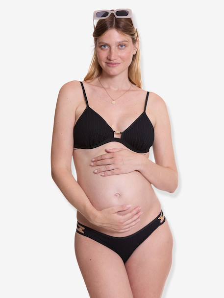 Maternity two-piece swimsuit black - vertbaudet enfant 