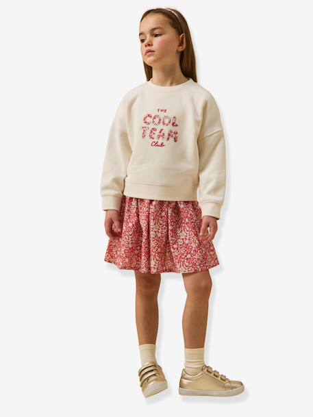 Cool Team sweatshirt red - vertbaudet enfant 