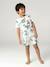 Pack of 2 dinosaur playsuit pyjamas for boys sage green - vertbaudet enfant 