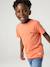 T-shirt garçon personnalisable manches courtes aubergine+blanc+BLEU+jaune pâle+mangue+sauge - vertbaudet enfant 