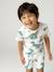 Pack of 2 dinosaur playsuit pyjamas for boys sage green - vertbaudet enfant 