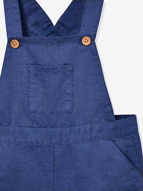 Dungaree for babies denim blue - vertbaudet enfant 