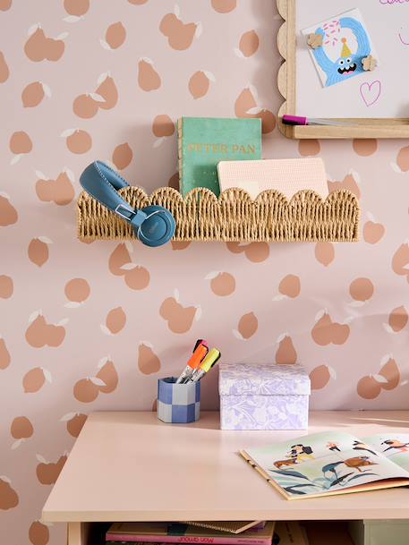 Scalloped paper rope shelf beige - vertbaudet enfant 