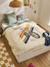 Parure housse de couette et taie d'oreiller enfant BMX sable - vertbaudet enfant 