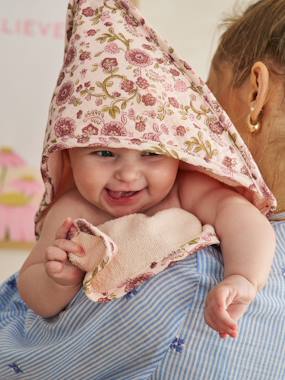 Bedding & Decor-Hooded towel and mitt by LATIKA 