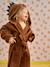 Dinosaur Bathrobe for Babies Blue+camel - vertbaudet enfant 