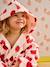 Heart-print cotton dressing gown printed pink - vertbaudet enfant 