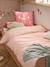 Duvet cover and pillowcase bedding set coral - vertbaudet enfant 