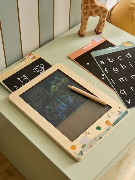 Tablette magique de dessin en bois FSC® bois - vertbaudet enfant 