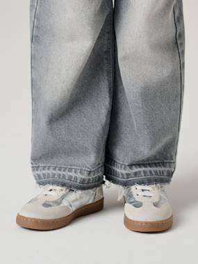 Basket fille lacets élastiqués et scratchs  - vertbaudet enfant