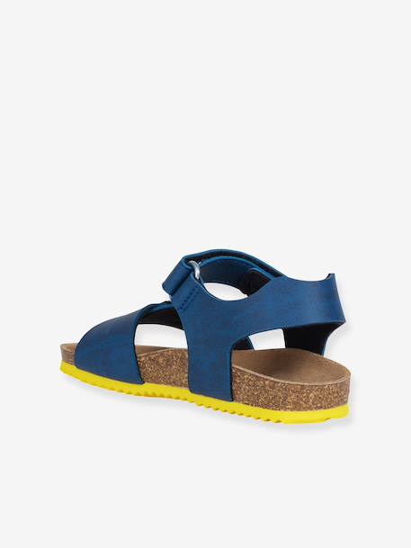 Sandals for Boys, Ghita B.B by GEOX® blue+BLUE DARK SOLID+brown - vertbaudet enfant 