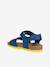 Sandals for Boys, Ghita B.B by GEOX® blue+BLUE DARK SOLID+brown - vertbaudet enfant 