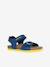 Sandals for Boys, Ghita B.B by GEOX® blue+BLUE DARK SOLID+brown - vertbaudet enfant 