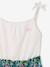 Girls' dress with thin straps navy blue+old rose - vertbaudet enfant 
