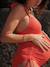 Maternity Swimsuit, Porto Vecchio by CACHE COEUR black+orange - vertbaudet enfant 