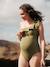 Swimsuit for Maternity, Bloom by CACHE COEUR black+fuchsia+green - vertbaudet enfant 