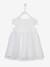 Robe de cérémonie bébé avec tulle blanc - vertbaudet enfant 
