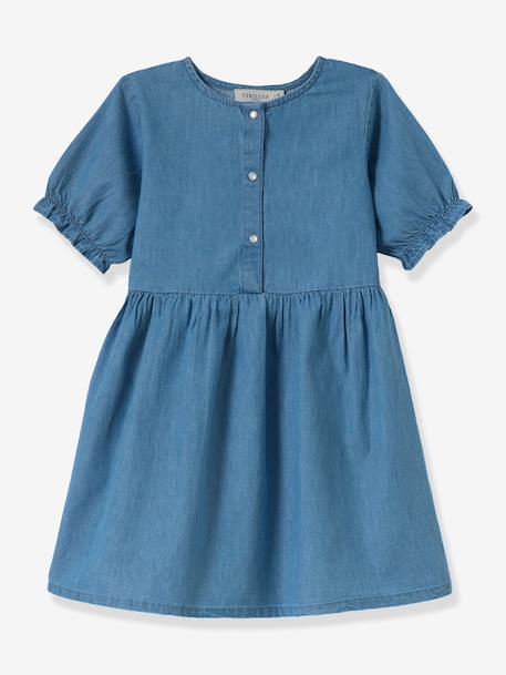 Short denim dress stone - vertbaudet enfant 