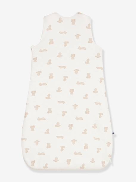Baby sleeping bag with bear pattern white - vertbaudet enfant 
